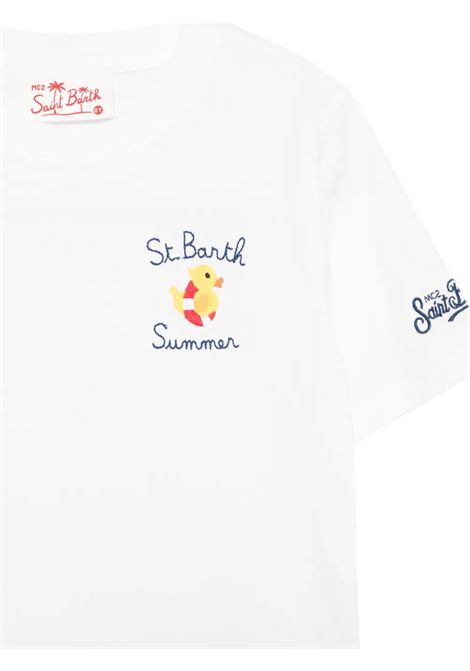 T-shirt con stampa SAINT BARTH | POT0002 PORTOFINO JR02181L DUCKY SB SUMMER 01N